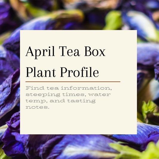 April Custom Herbal Tea Box Plant Profile