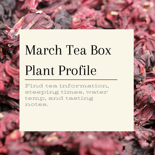 March Custom Herbal Tea Box Plant Profile