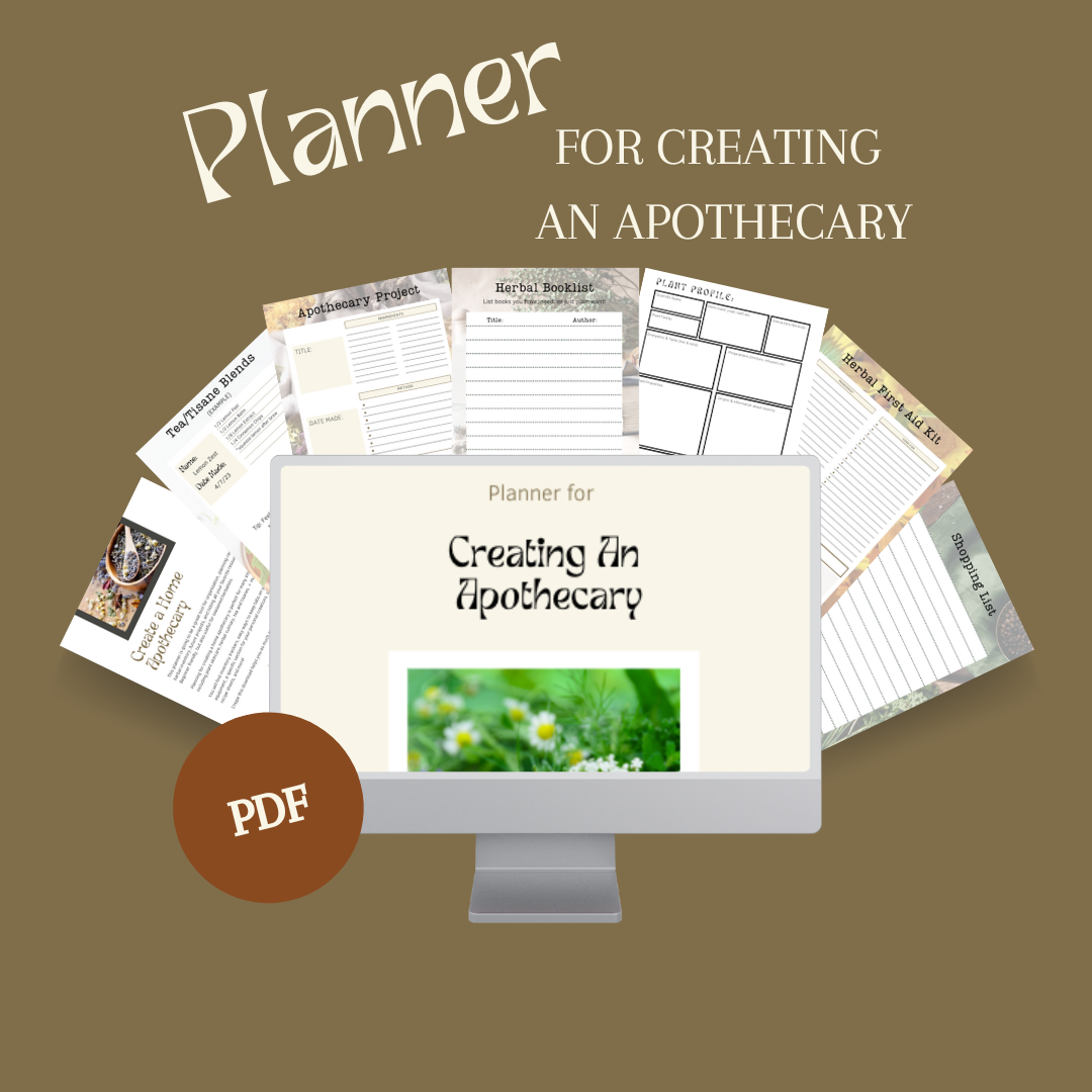 Planner For Creating An Apothecary - Instant Download